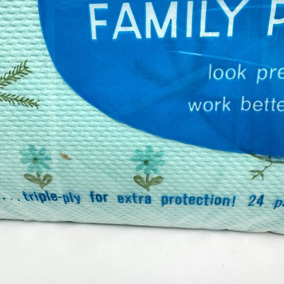 Scott Family Placemats 24-Pack New Old Stock 10.5" X 14.5" Paper Floral Bird - Picture 2 of 10